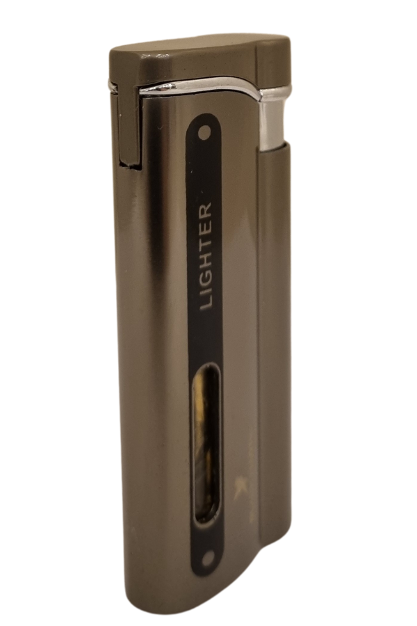 TR7822,Black Martin Tek Torch Pürmüz Gunmetal Metal Puro Çakmağı