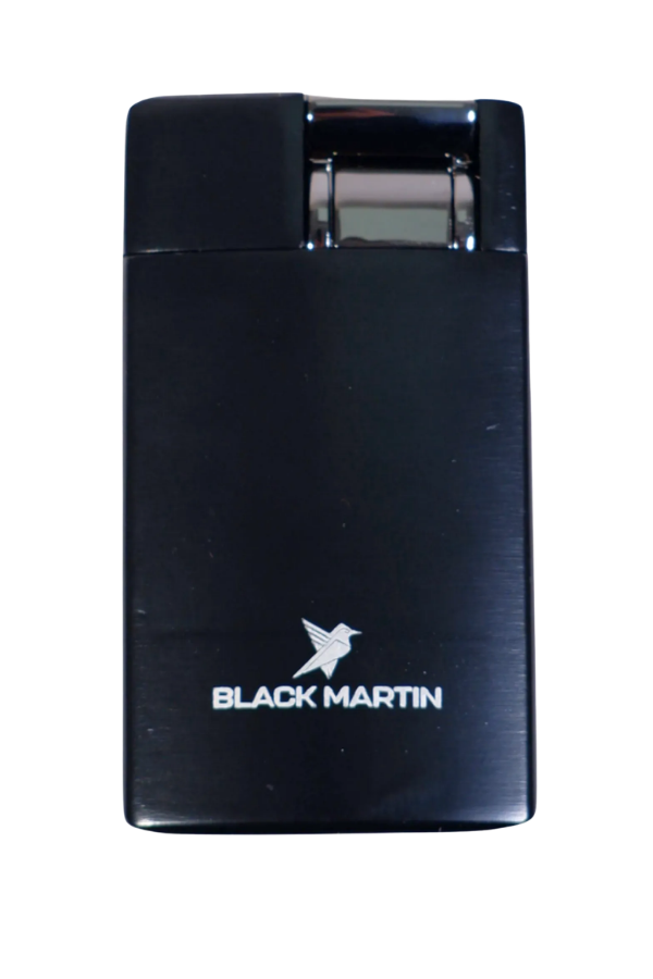 TR9281,Black Martin Tek Torch Pürmüz Siyah Puro Çakmağı