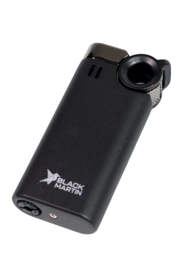 TR9287,Black Martin Tek Torch Pürmüz Gunmetal Puro Çakmağı