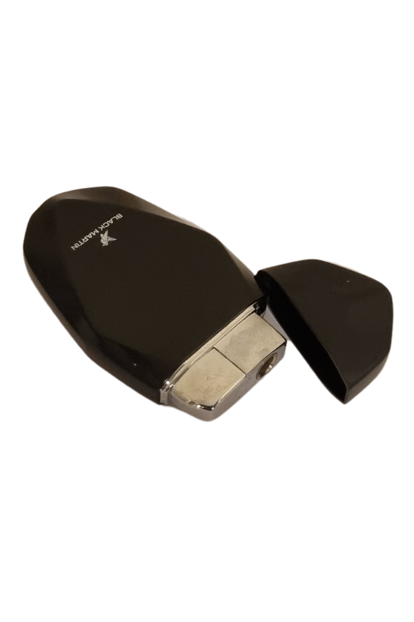 TR7836,Black Martin Tek Torch Pürmüz Mat Siyah Metal Puro Çakmağı