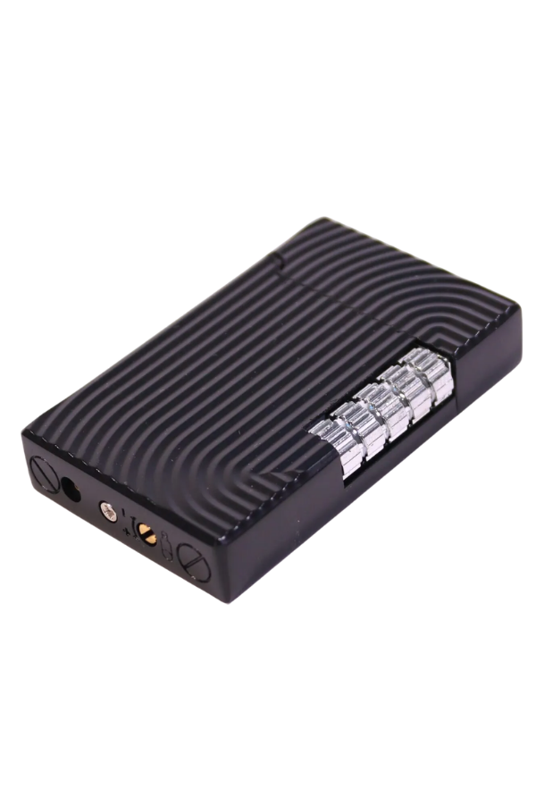TR9277,Black Martin Soft Flame Siyah Metal Çakmak