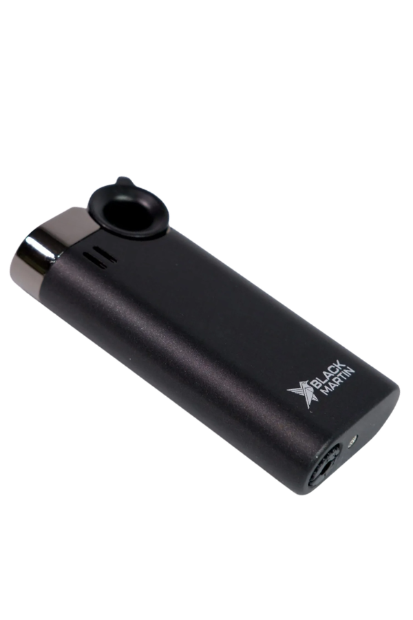 TR9287,Black Martin Tek Torch Pürmüz Gunmetal Puro Çakmağı