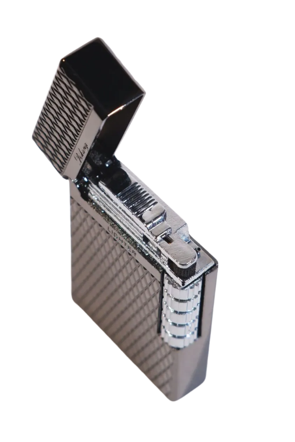TR9280,Black Martin Soft Flame Desenli Gunmetal Metal Çakmak