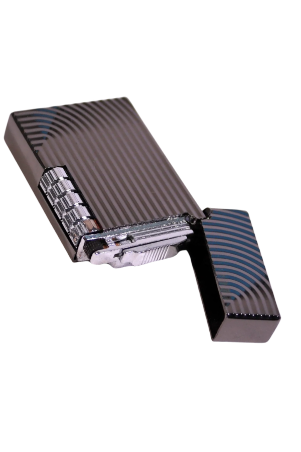TR9275,Black Martin Soft Flame Gunmetal Metal Çakmak