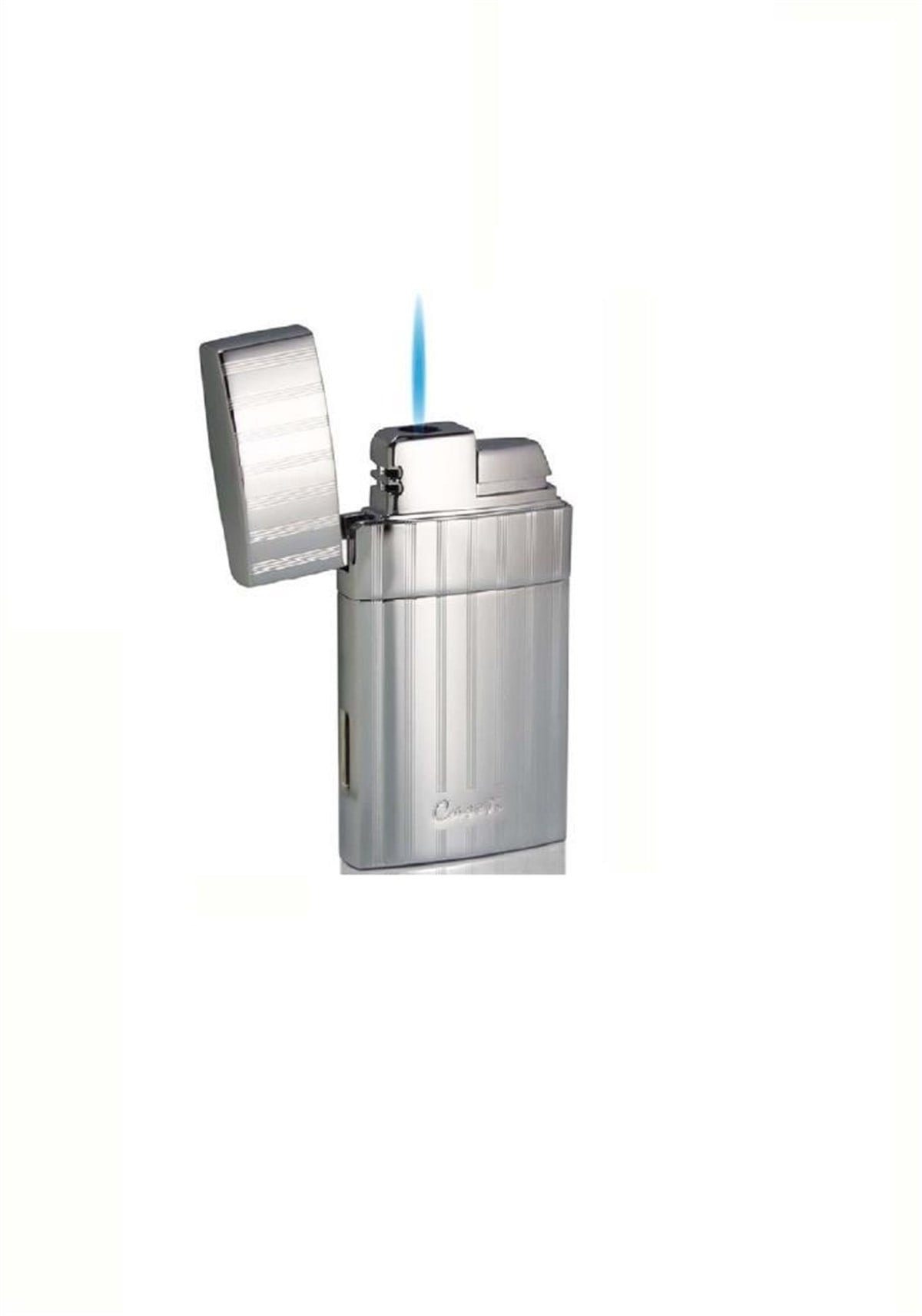 TR1921,Caseti Tek Torch Gümüş Puro Çakmak CA0438003
