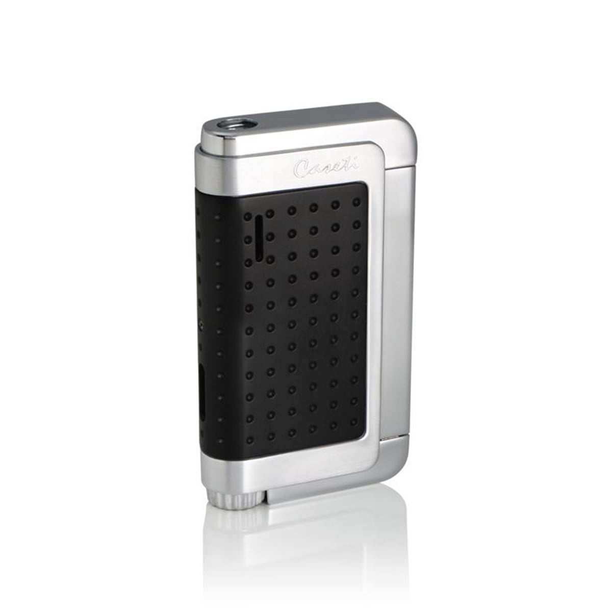 TR1909,Caseti Tek Torch Siyah-Gümüş Puro Çakmak CA0282001