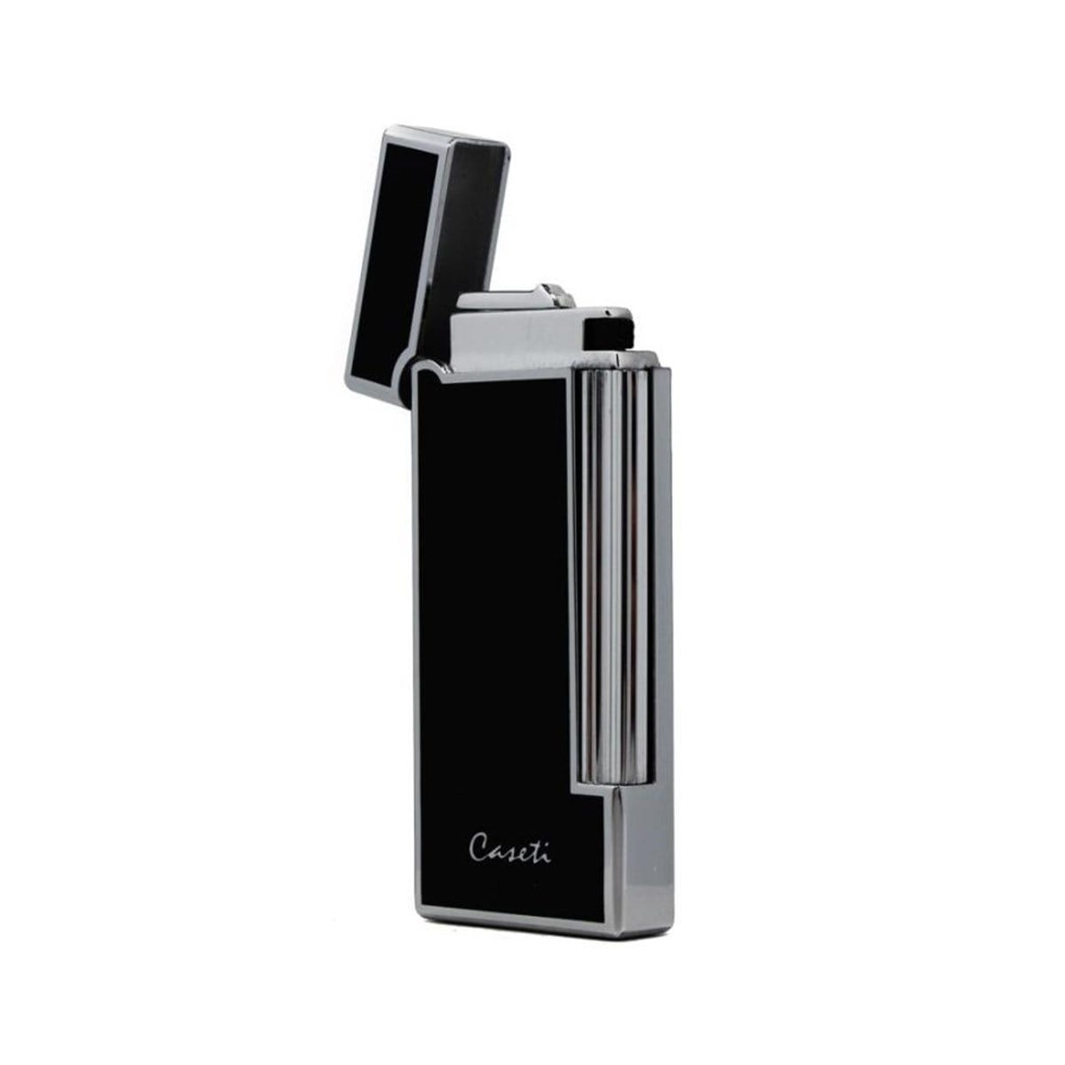 TR1906,Caseti Tek Torch Siyah-Gümüş Puro Çakmak CA0243001