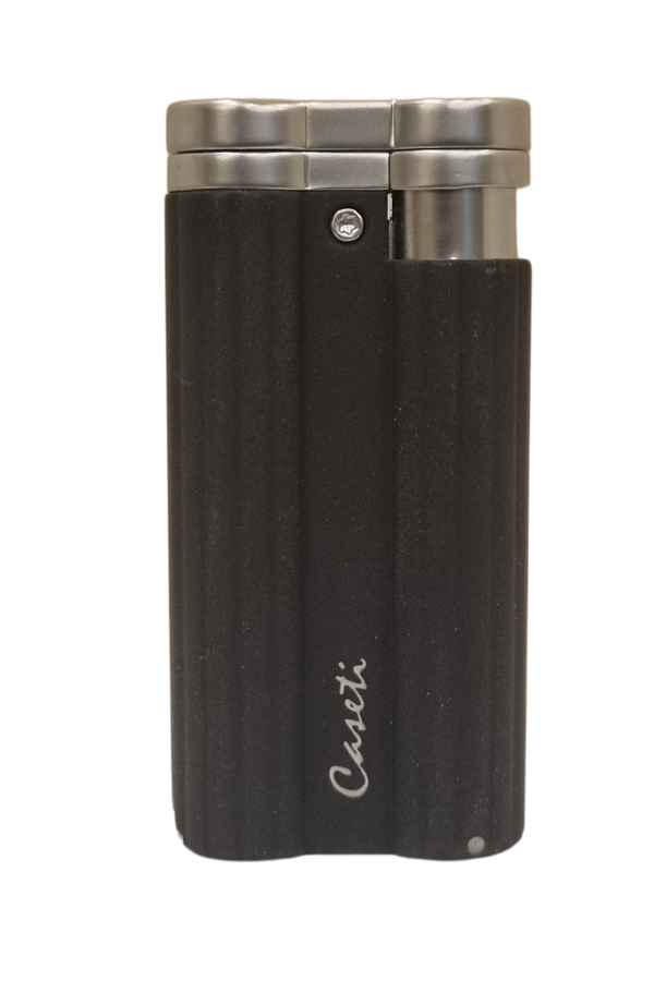 TR7765,Caseti Tek Torch Pürmüz Mat Siyah Puro Çakmağı