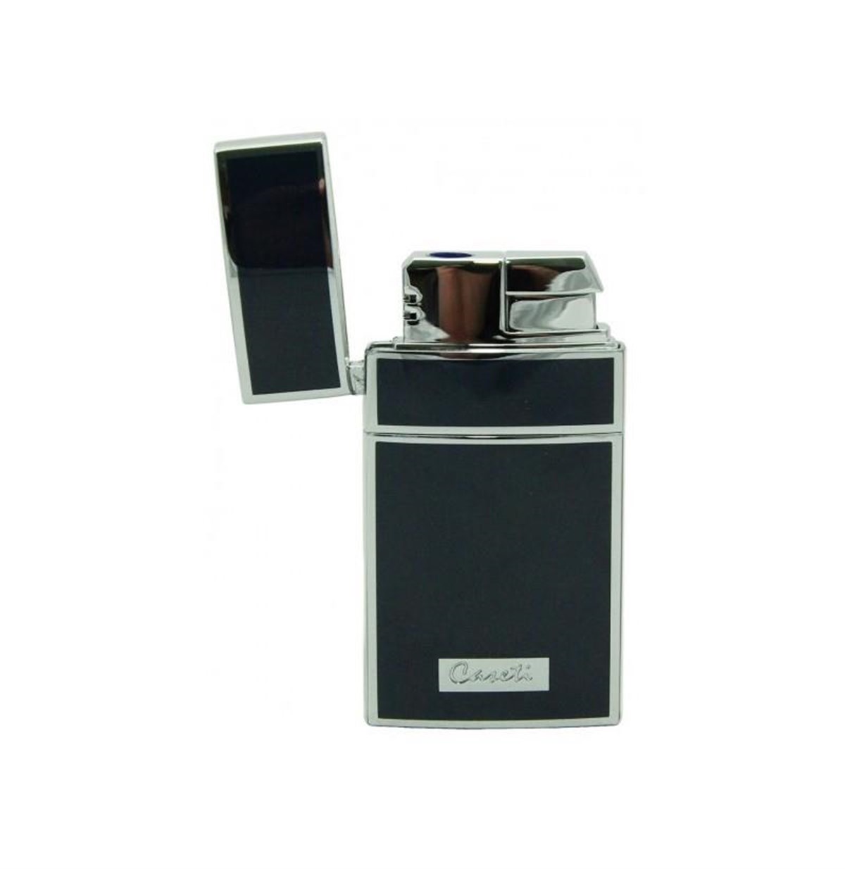 TR1919,Caseti Tek Torch Siyah-Gümüş Puro Çakmak CA0438001