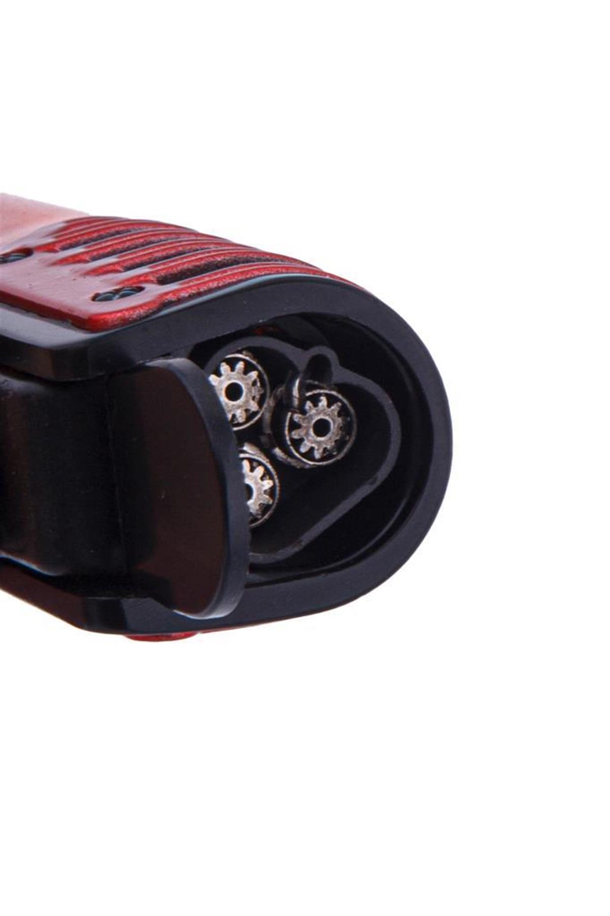 TR6133,Cohiba 3 Torch Pürmüz Kırmızı Puro Çakmağı
