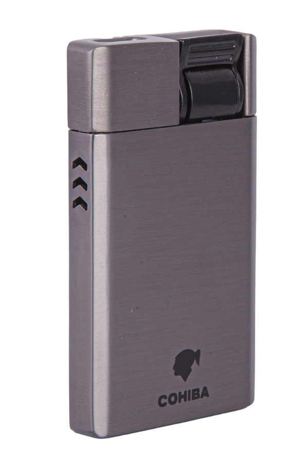 TR7884,Cohiba Perde Alev Gunmetal Metal Çakmak