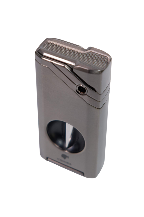 TR9035,Cohiba Tek Torch Pürmüz Gunmetal Puro Çakmağı