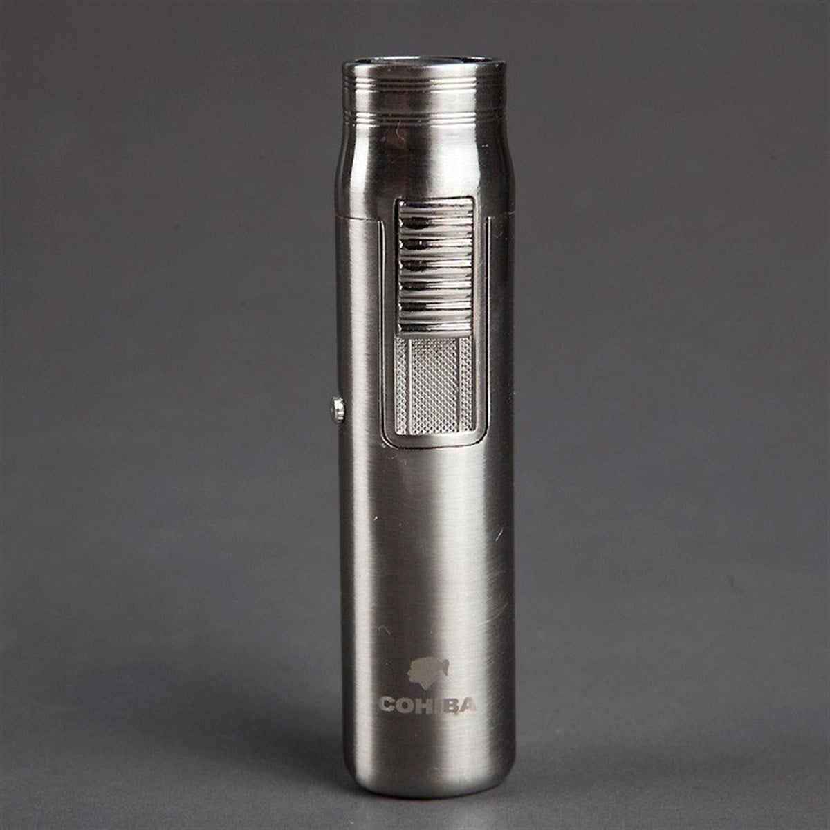 TR792,Cohiba Tek Torch Gümüş Puro Çakmağı