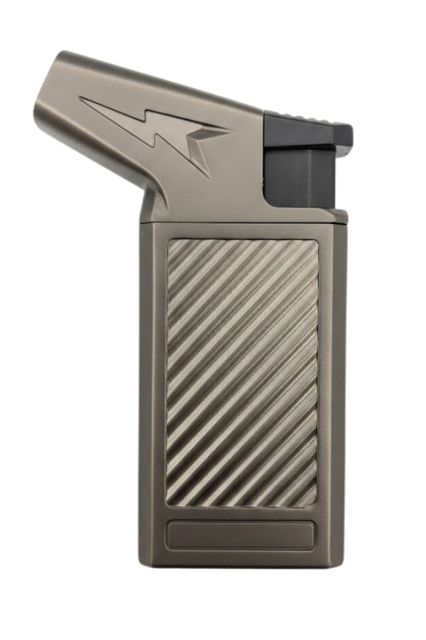 TR8990,Cohiba Tek Torch Pürmüz Gunmetal Puro Çakmağı