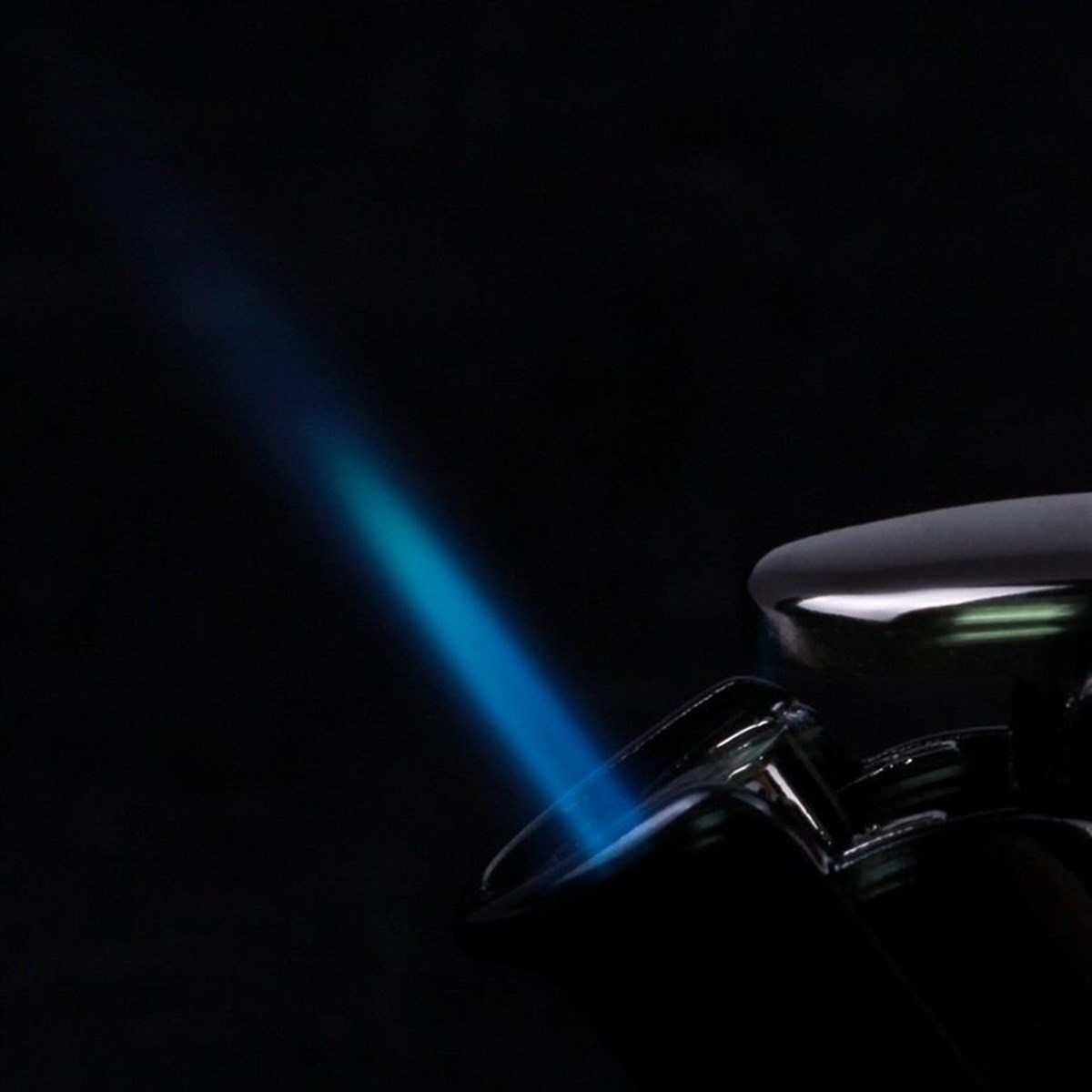 TR778,Cohiba Tek Torch Siyah İnce Puro Çakmağı