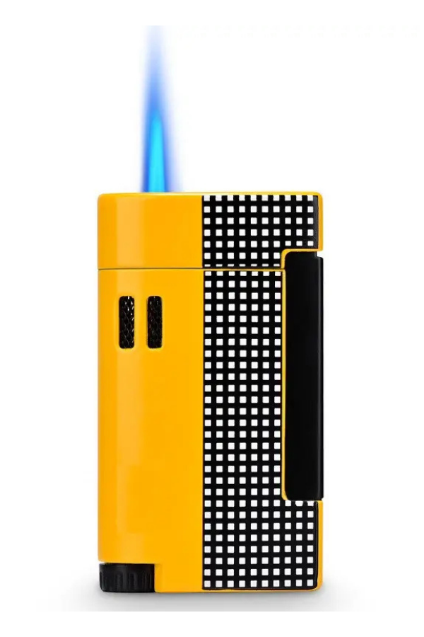 TR7746,Cohiba Tek Torch Pürmüz Limitli Seri Sarı Puro Çakmağı