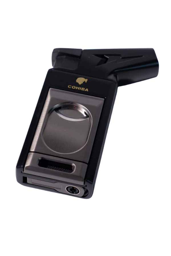 TR8992,Cohiba Tek Torch Pürmüz Siyah Puro Çakmağı