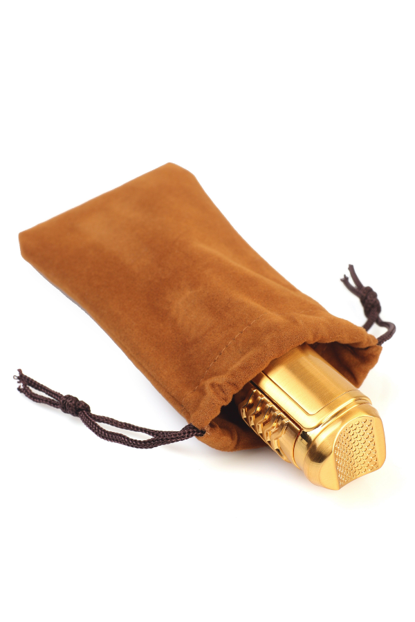 CNQ-030,Conquistador Tek Torch Pürmüz Gold Metal Puro Çakmağı