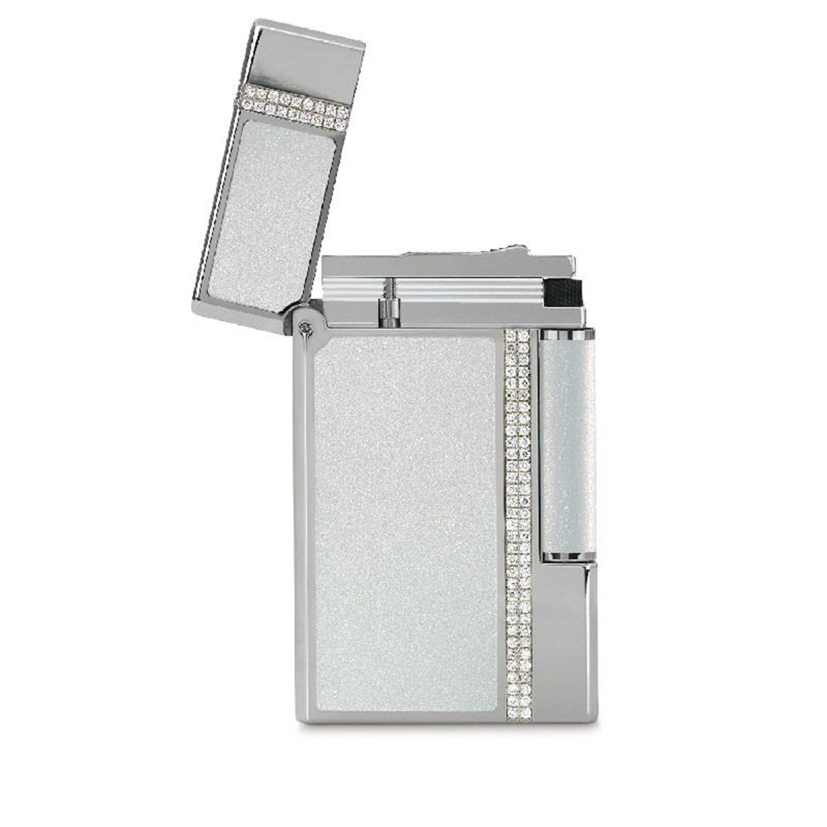 TR2665,Zino Davidoff C05 Çift Alevli Elmas İşlemeli Puro Çakmağı 31941