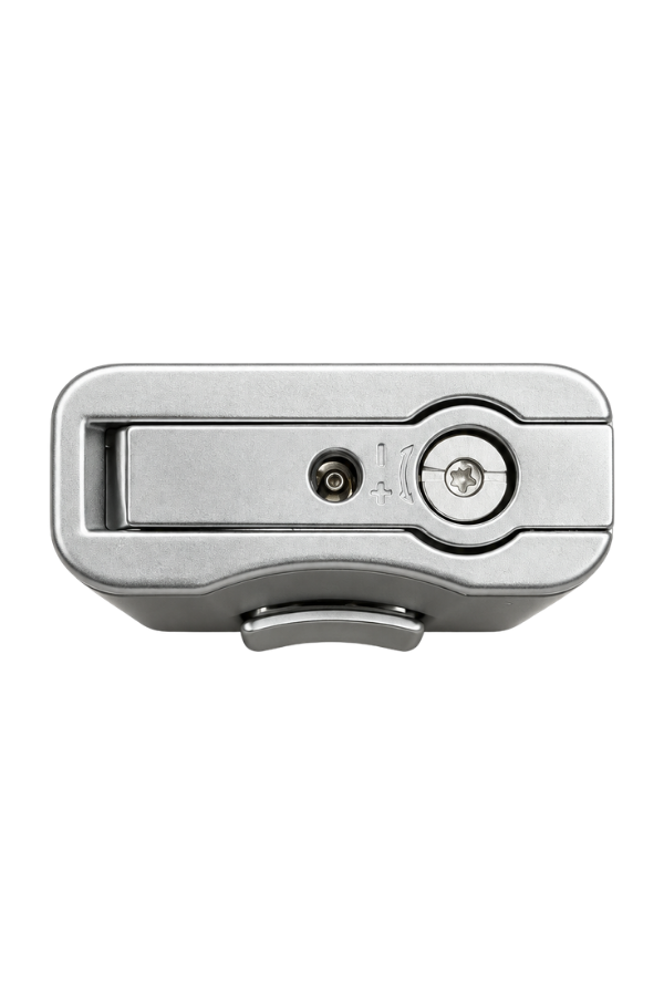 TR7160,Guevara Gunmetal-Gümüş Perde Alev Metal Puro Çakmağı