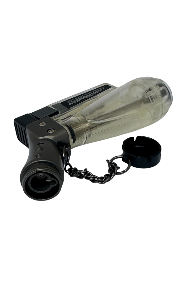TR7657,Honest Tek Torch Pürmüz Gümüş Puro Çakmağı
