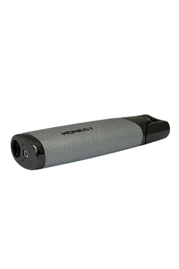 TR7602,Honest Tek Torch Pürmüz Gümüş Puro Çakmağı