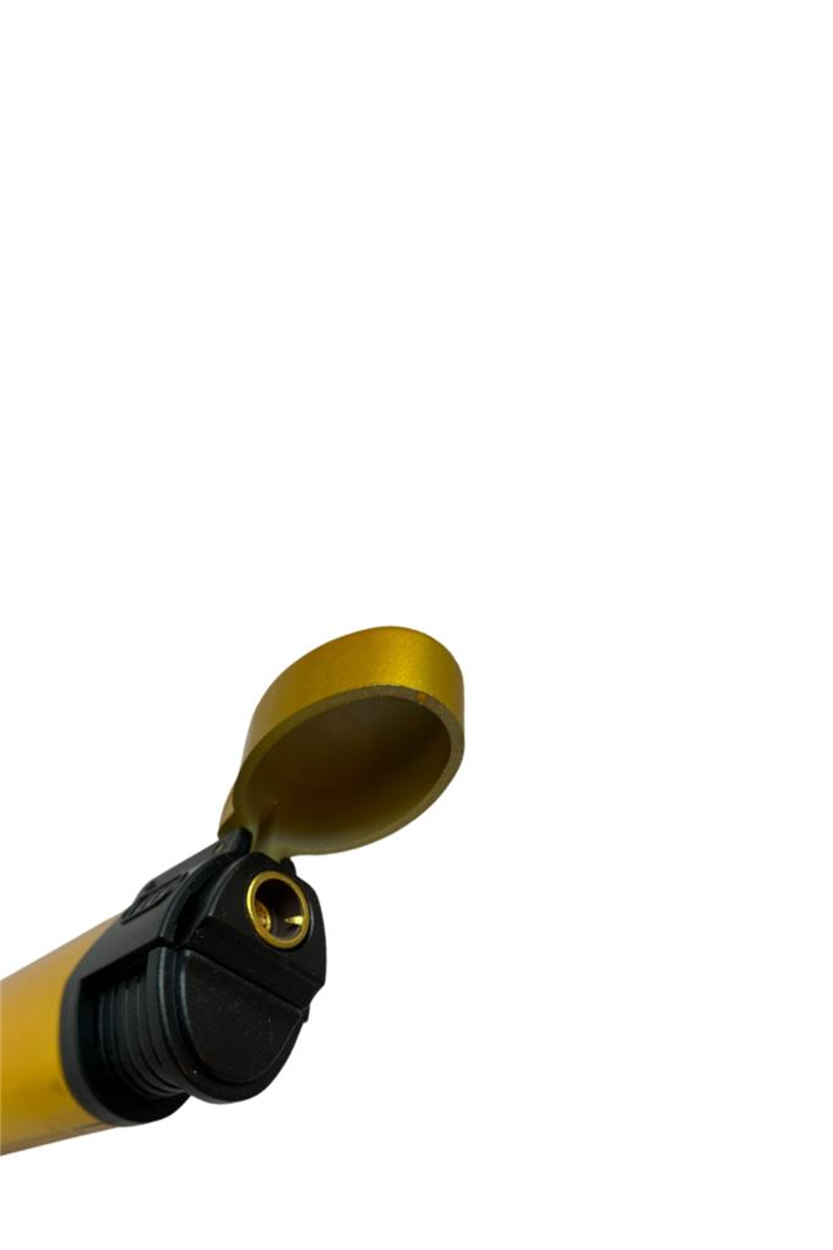 TR6342,Hunter Tek Torch Pürmüz Sarı Puro Çakmağı