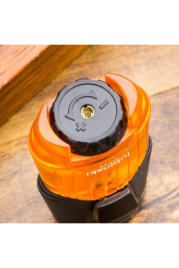 LB-190,Lubinski Tek Torch Pürmüz Turuncu Puro Çakmağı