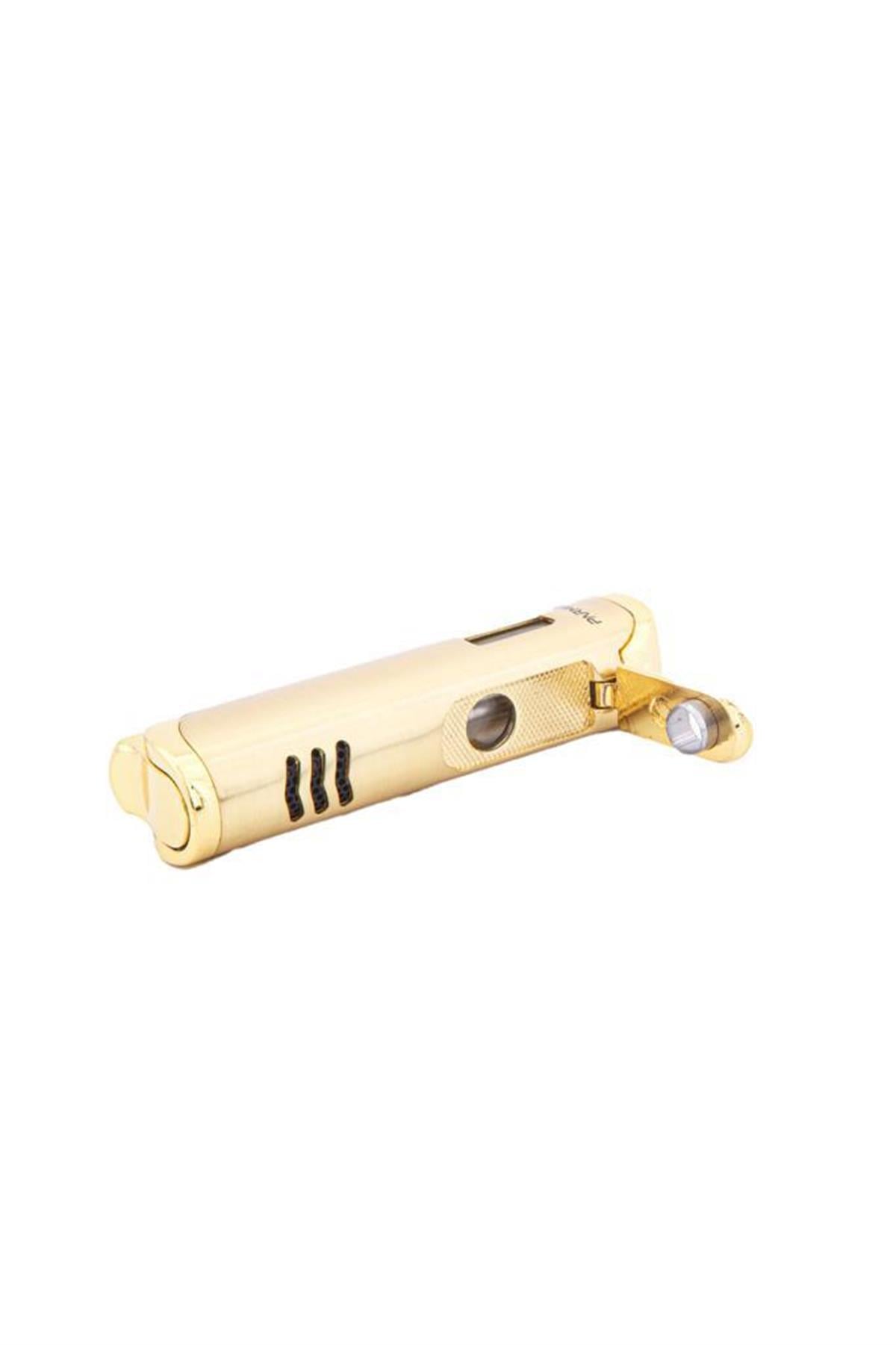 TR5878,Parmida Tek Torch Gold Puro Çakmağı