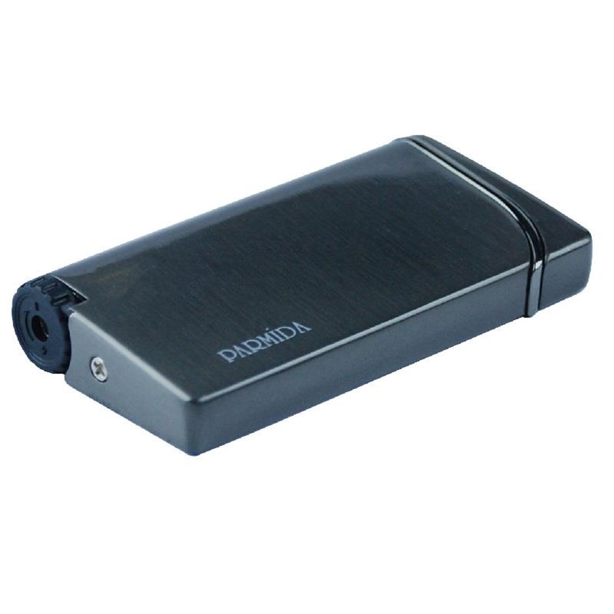 TR2368,Parmida Tek Torch Parlak Gunmetal Puro Çakmağı