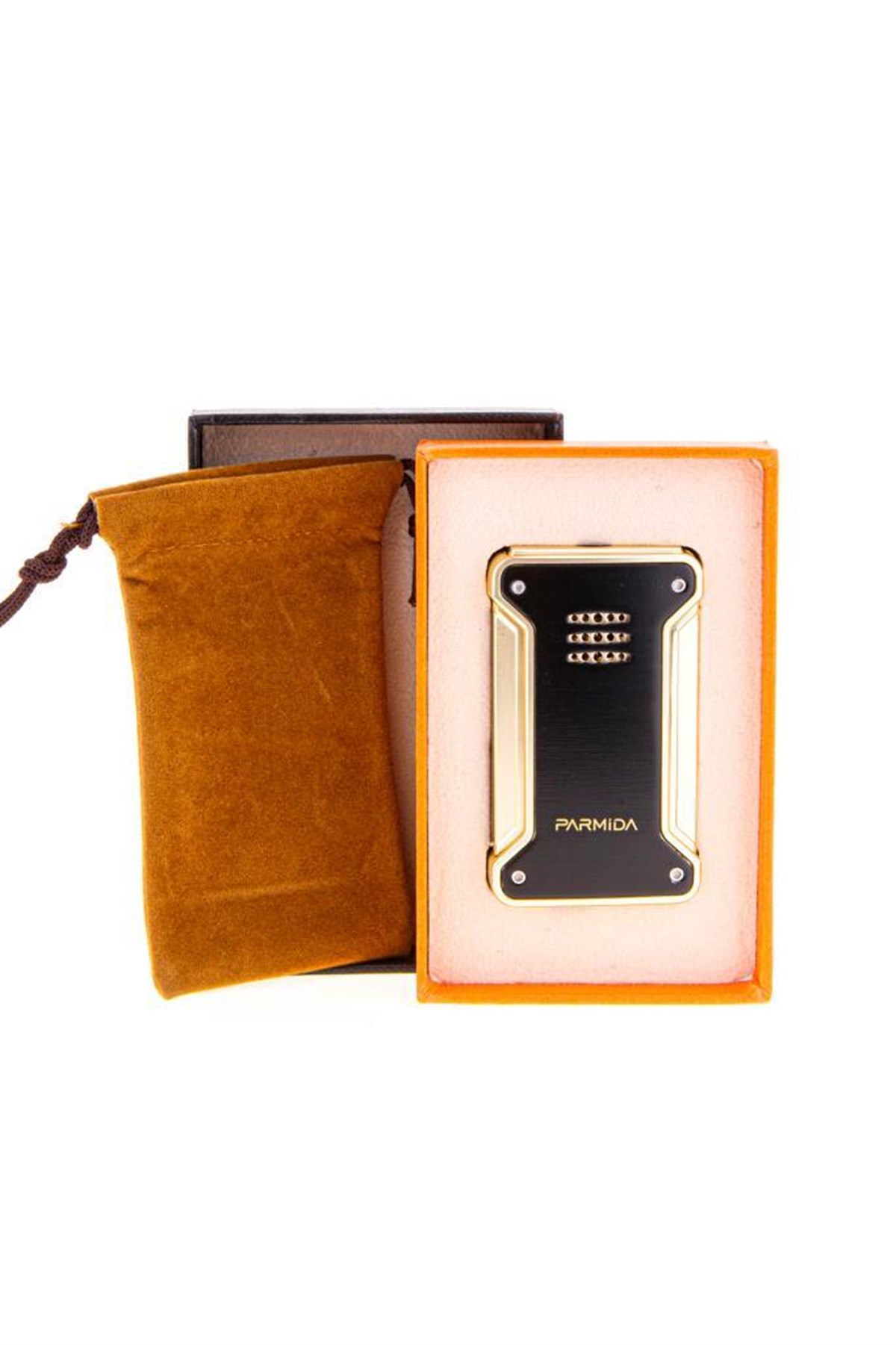 TR3526,Parmida Tek Torch Siyah Puro Çakmağı