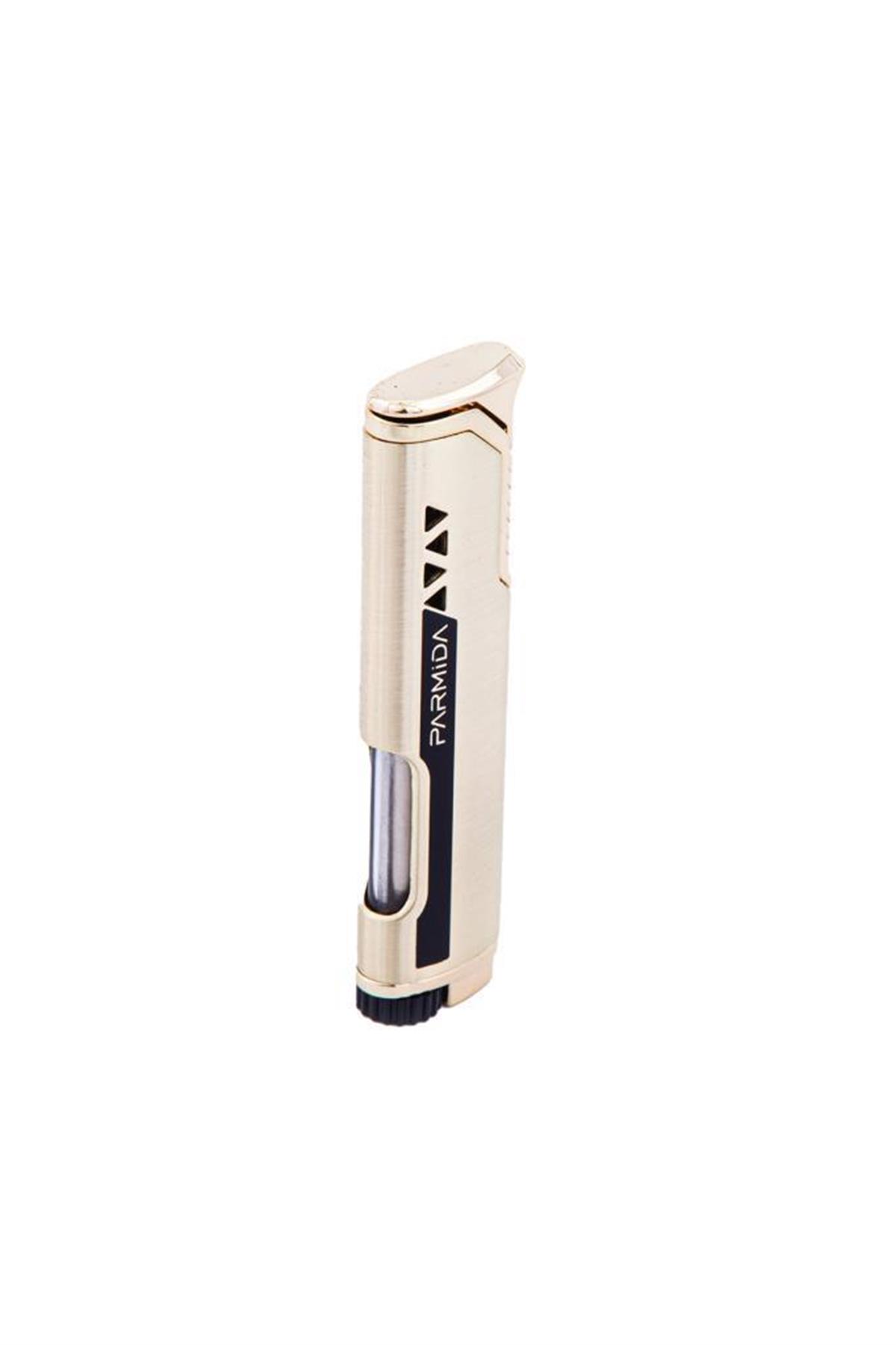TR5980,Parmida Tek Torch Gold Puro Çakmağı