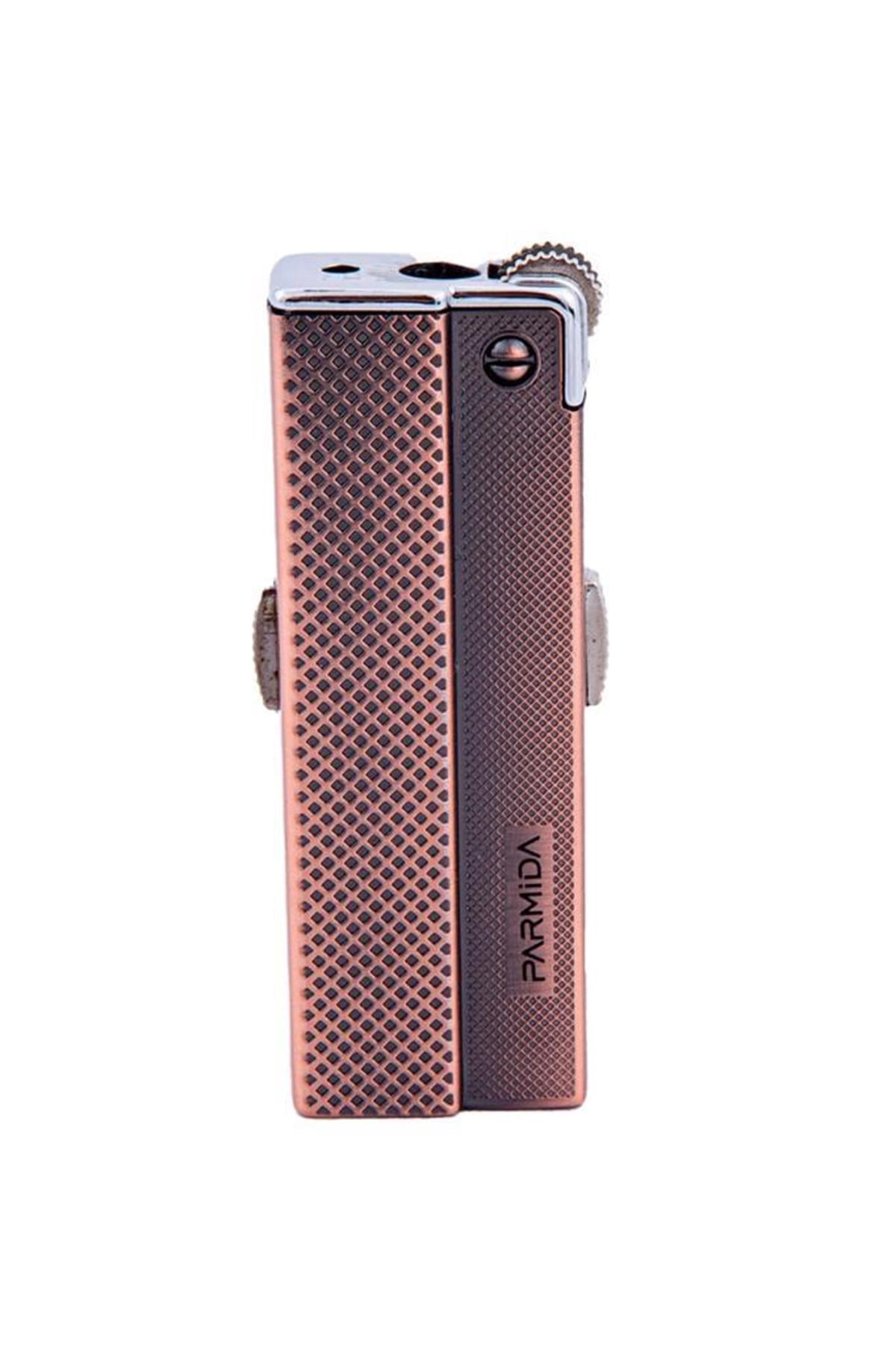 TR6107,Parmida Tek Torch Pürmüz Bronz Puro Çakmağı