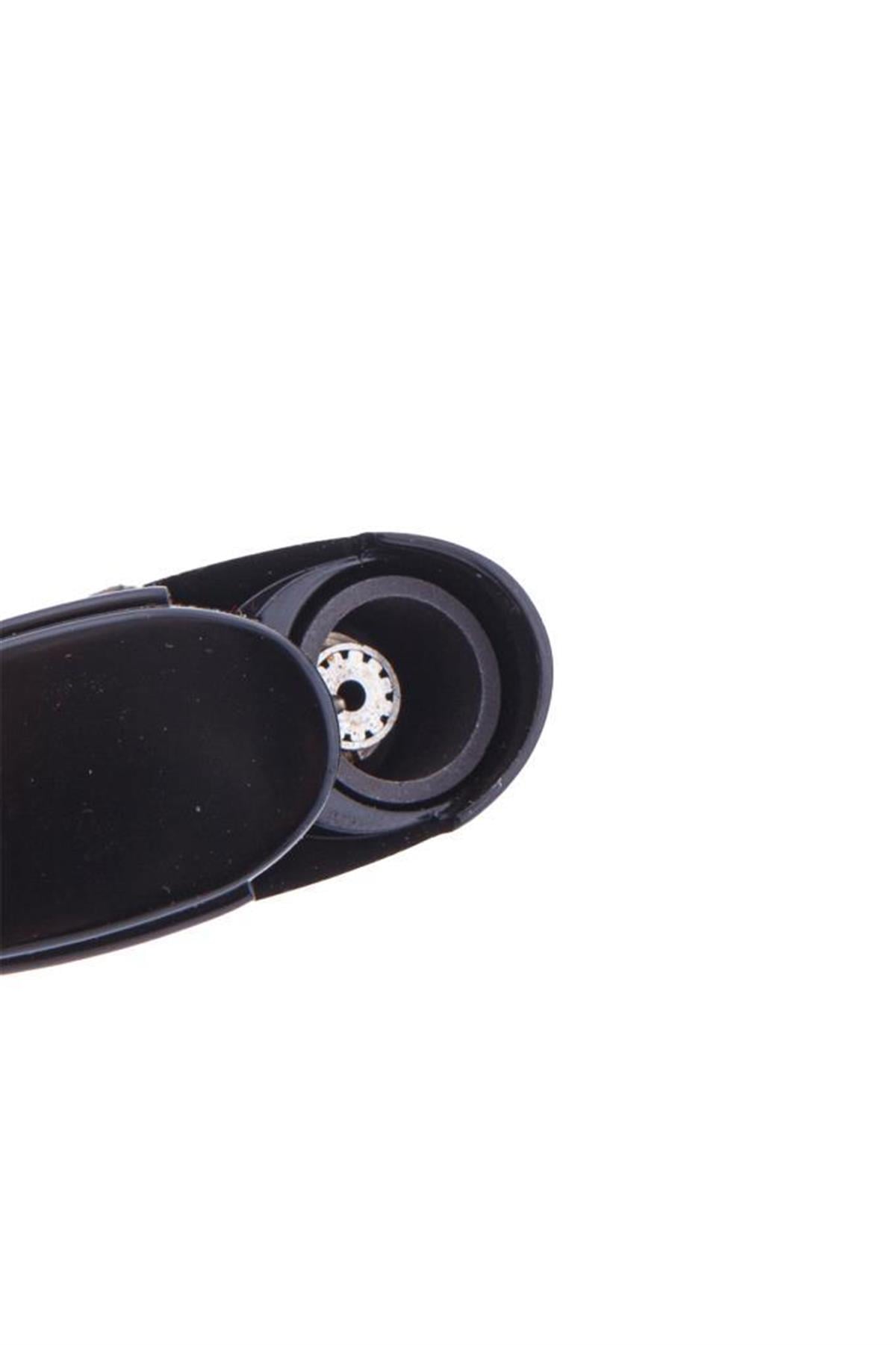 TR5969,Parmida Tek Torch Gunmetal Puro Çakmağı