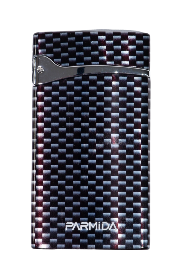 TR8948,Parmida Perde Alev Lacivert Karbon Desenli Puro Çakmağı