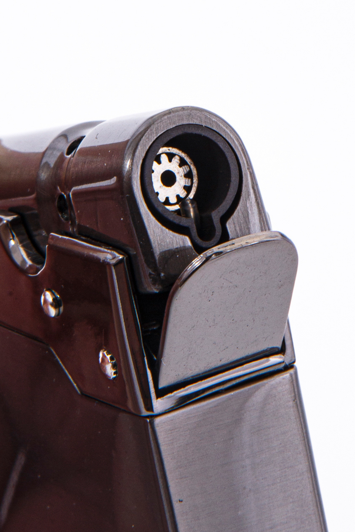 TR5996,Parmida Tek Torch Gunmetal Puro Çakmağı