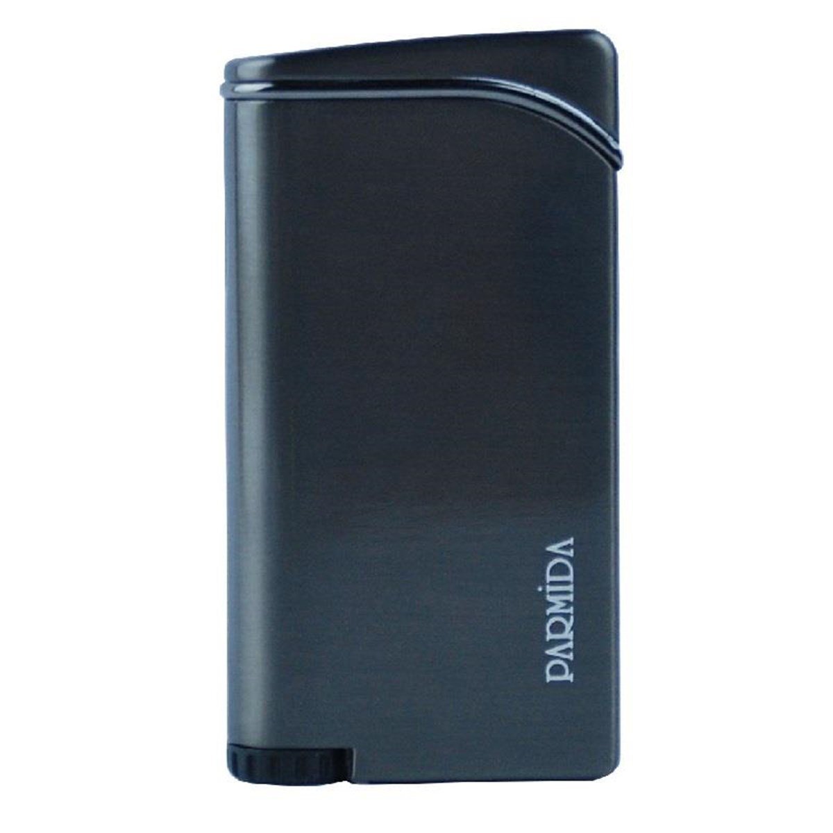 TR2368,Parmida Tek Torch Parlak Gunmetal Puro Çakmağı