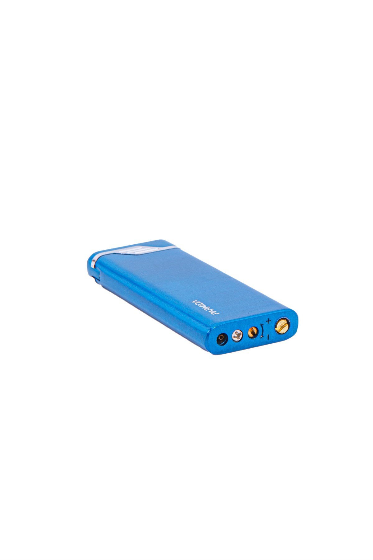 TR4720,Parmida Soft Flame Mavi İnce Çakmak