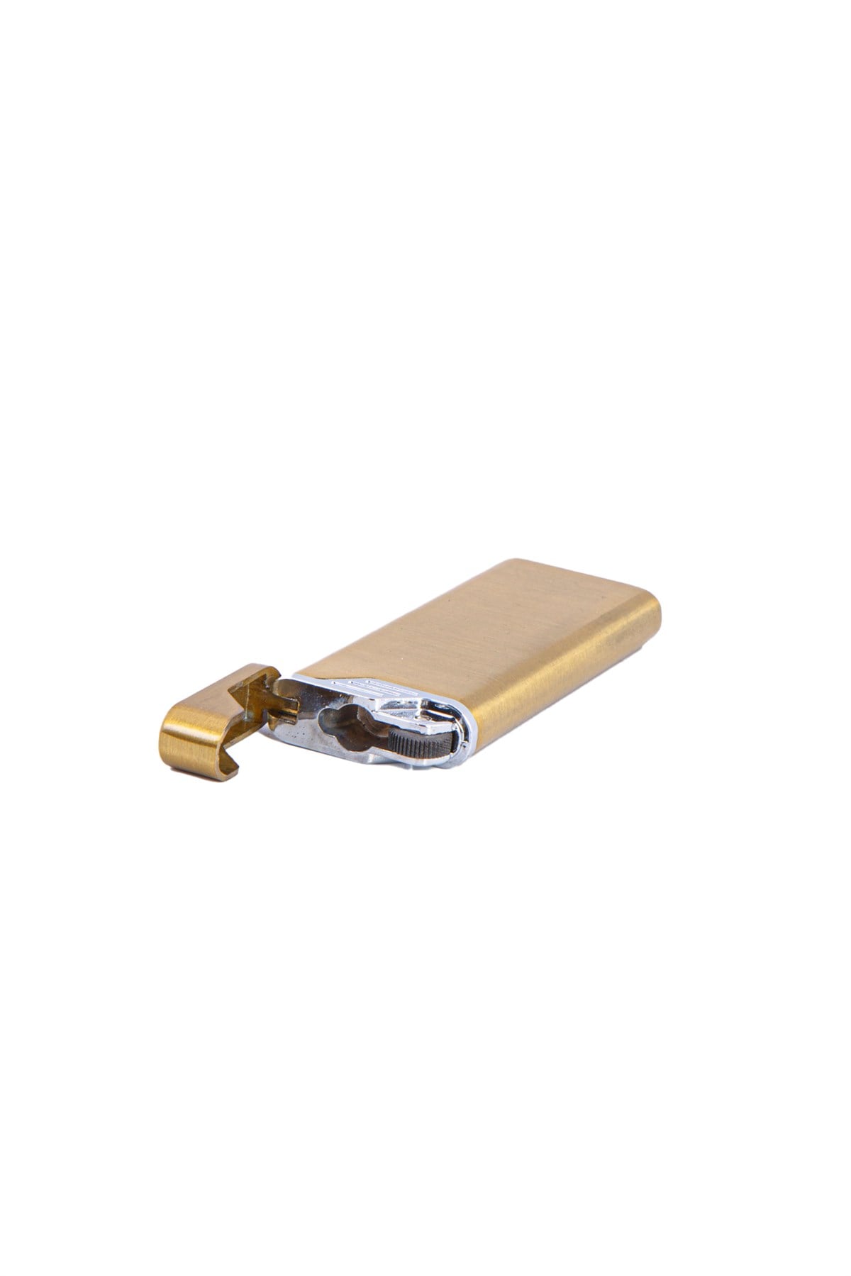 TR4719,Parmida Soft Flame Gold İnce Çakmak