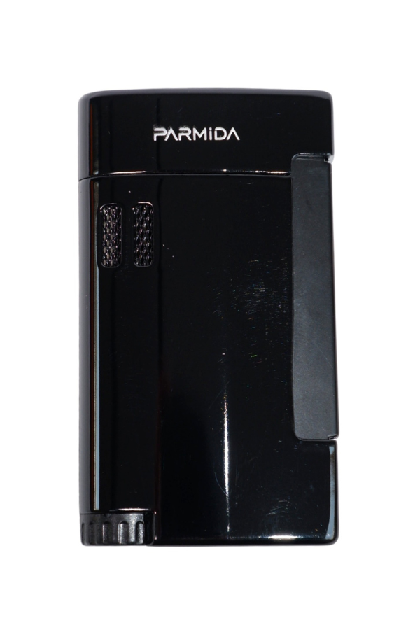 TR9007,Parmida Tek Torch Pürmüz Siyah Puro Çakmağı