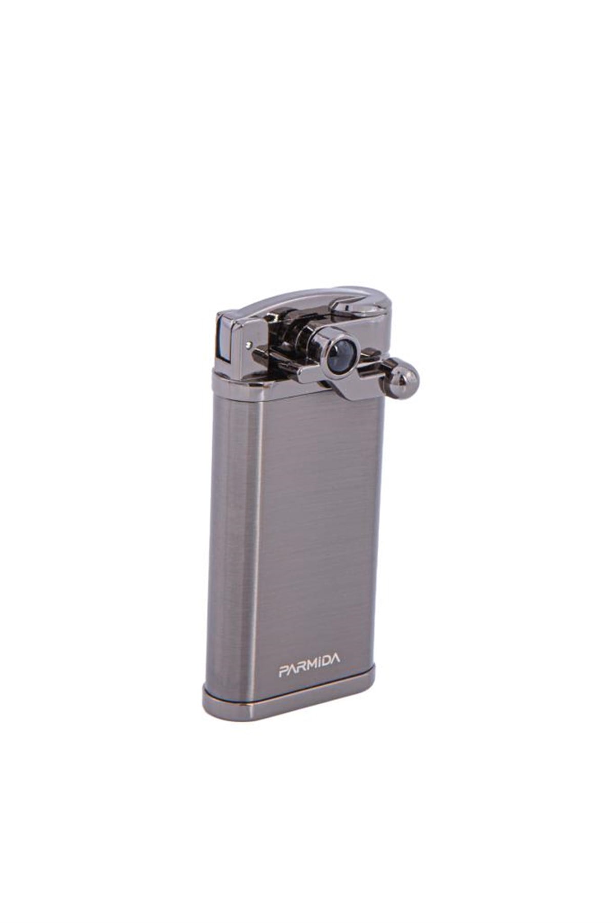 TR4676,Parmida Tek Torch Gunmetal Puro Çakmağı