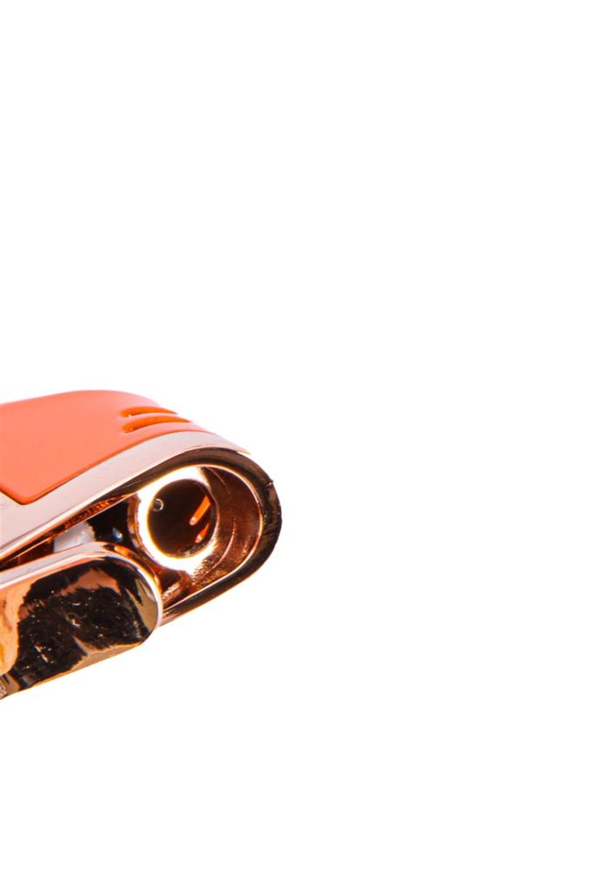 TR4714,Parmida Soft Flame Turuncu-Gold Çakmak