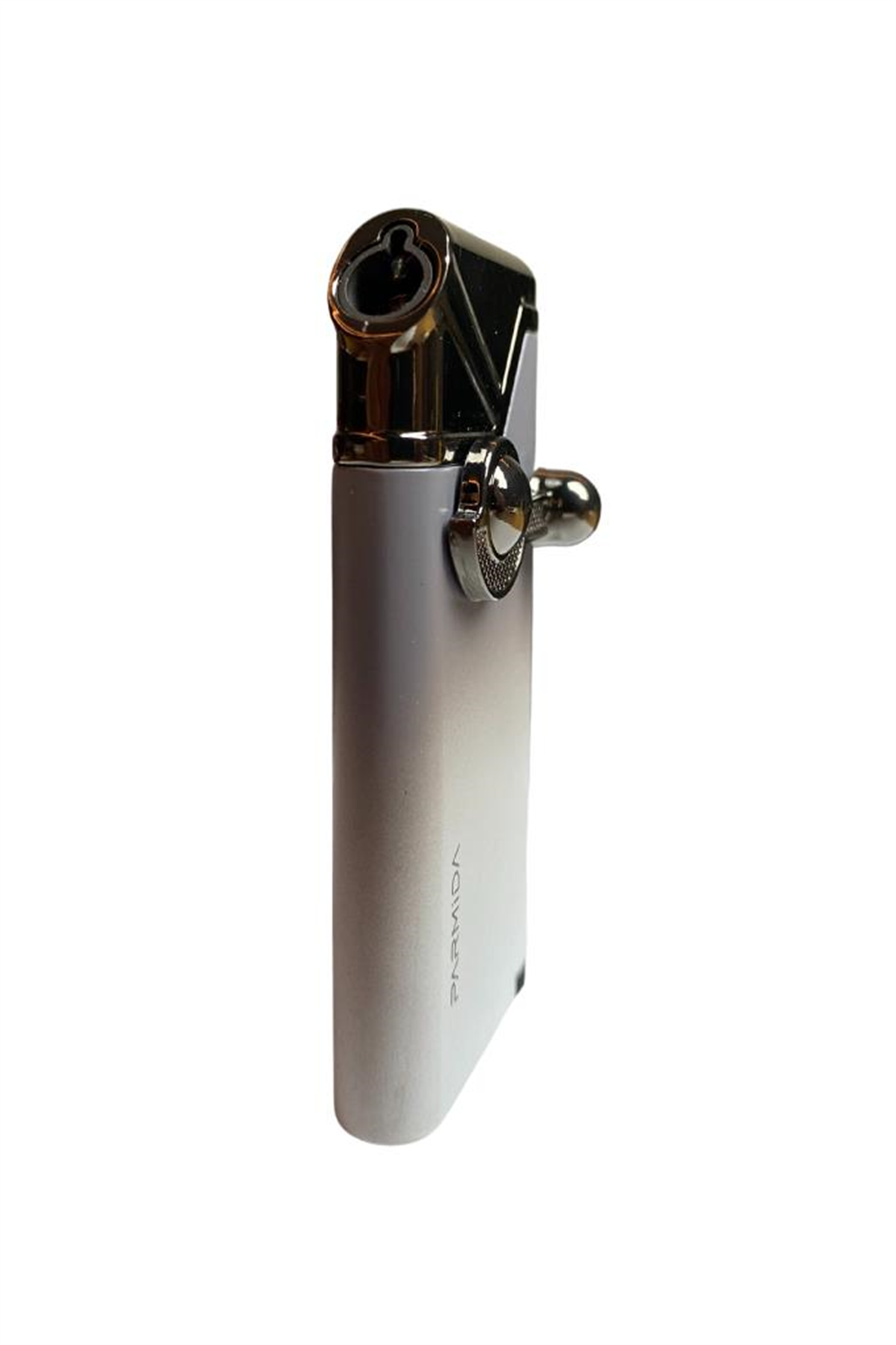 TR6128,Parmida Tek Torch Pürmüz Siyah-Beyaz Puro Çakmağı
