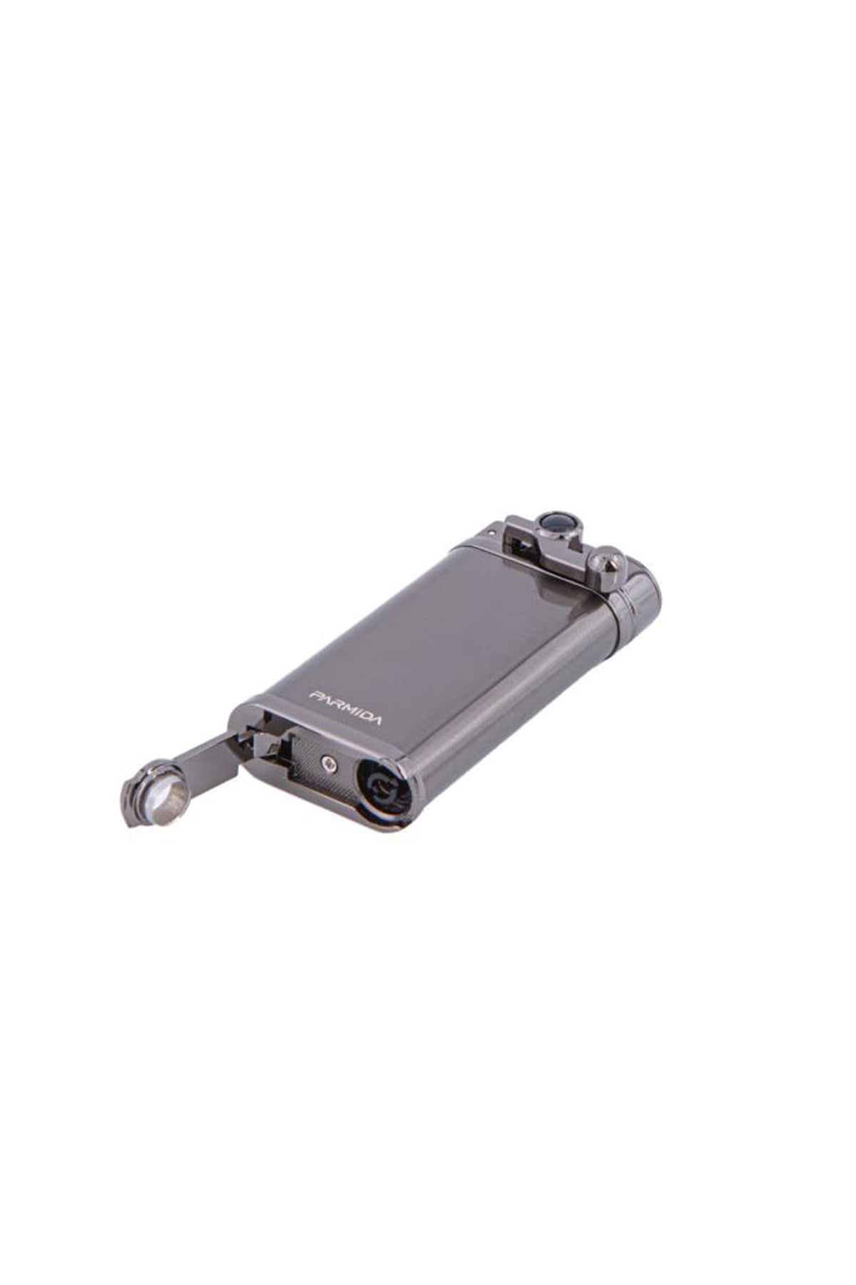 TR4676,Parmida Tek Torch Gunmetal Puro Çakmağı