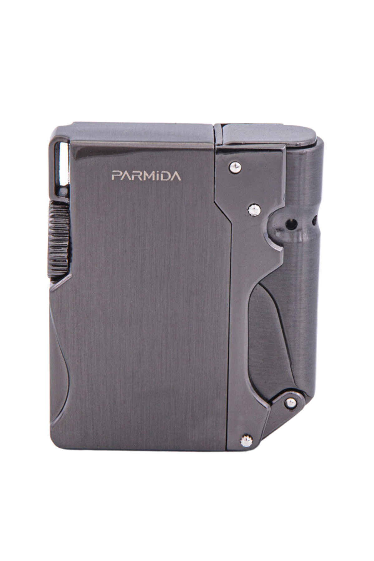 TR5996,Parmida Tek Torch Gunmetal Puro Çakmağı