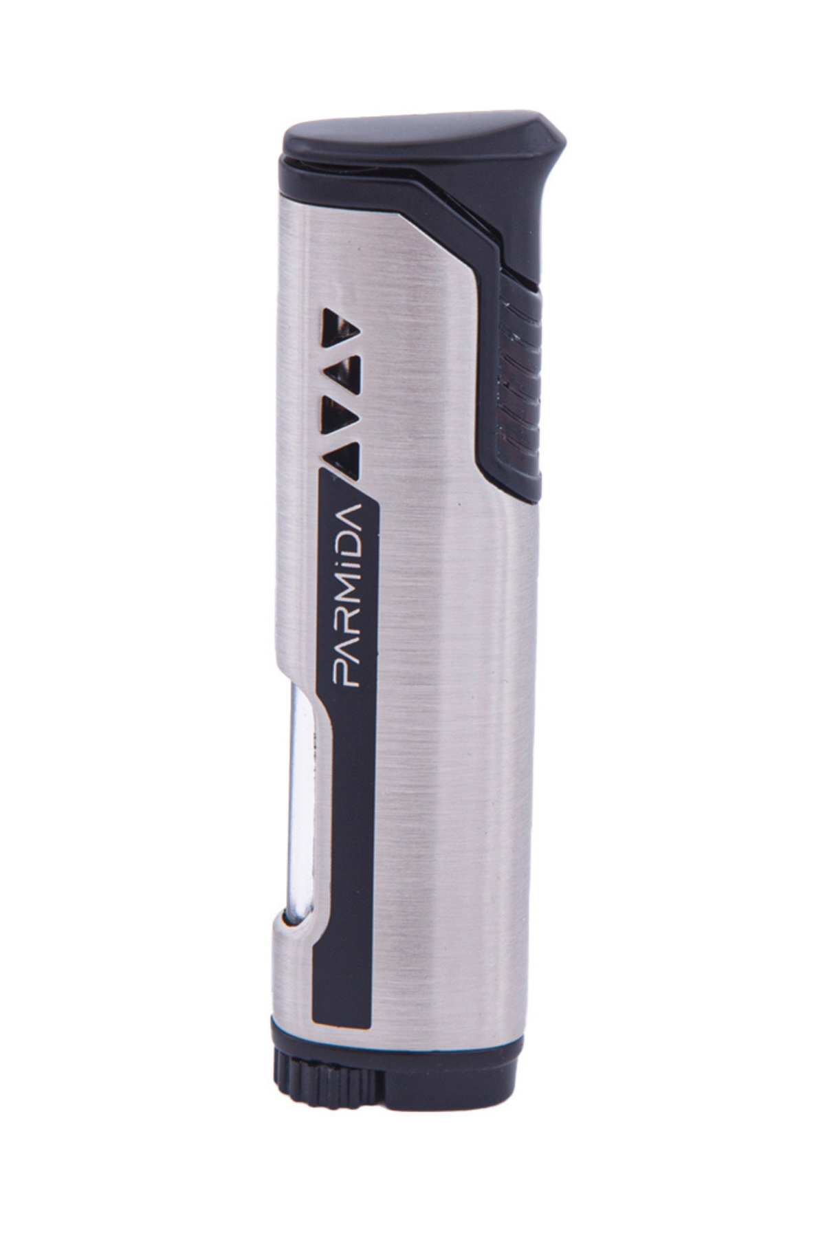 TR5981,Parmida Tek Torch Gümüş Puro Çakmağı