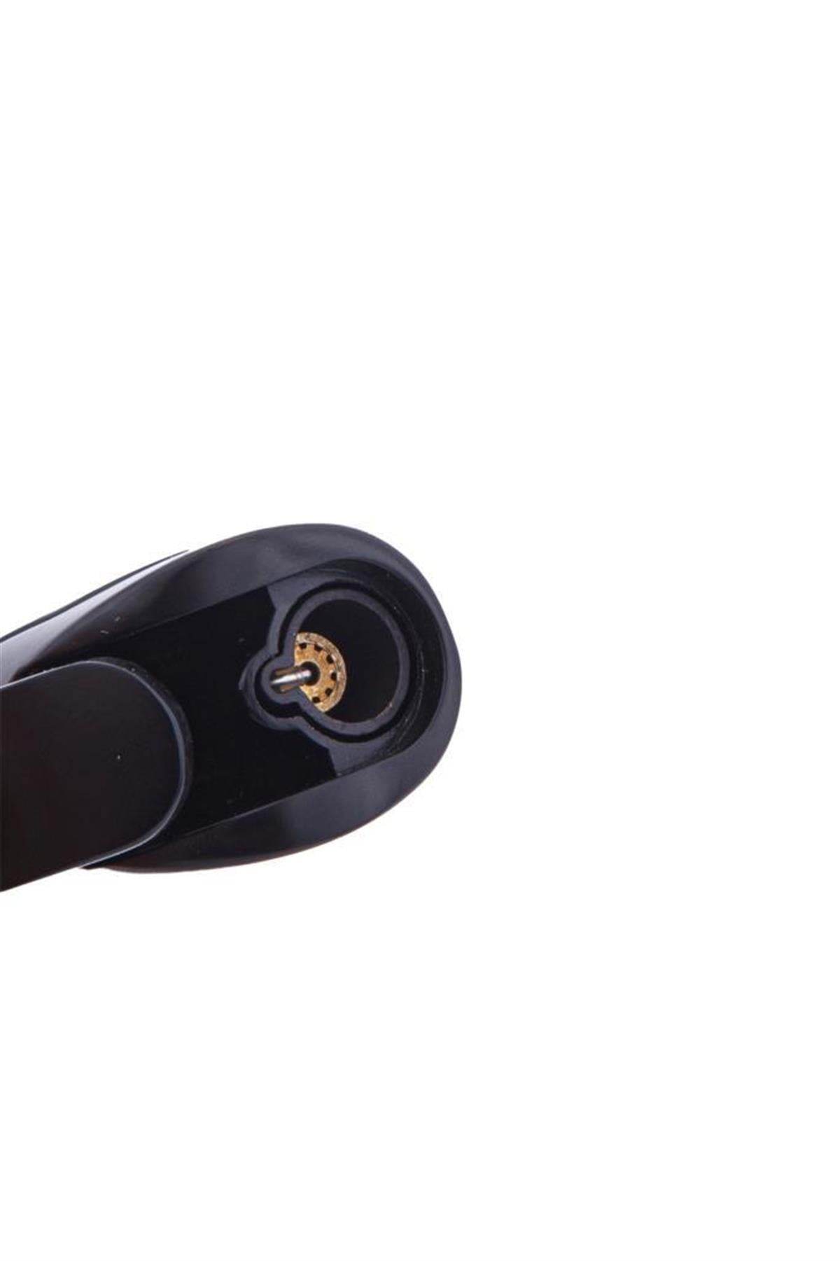 TR5877,Parmida Tek Torch Siyah Puro Çakmağı