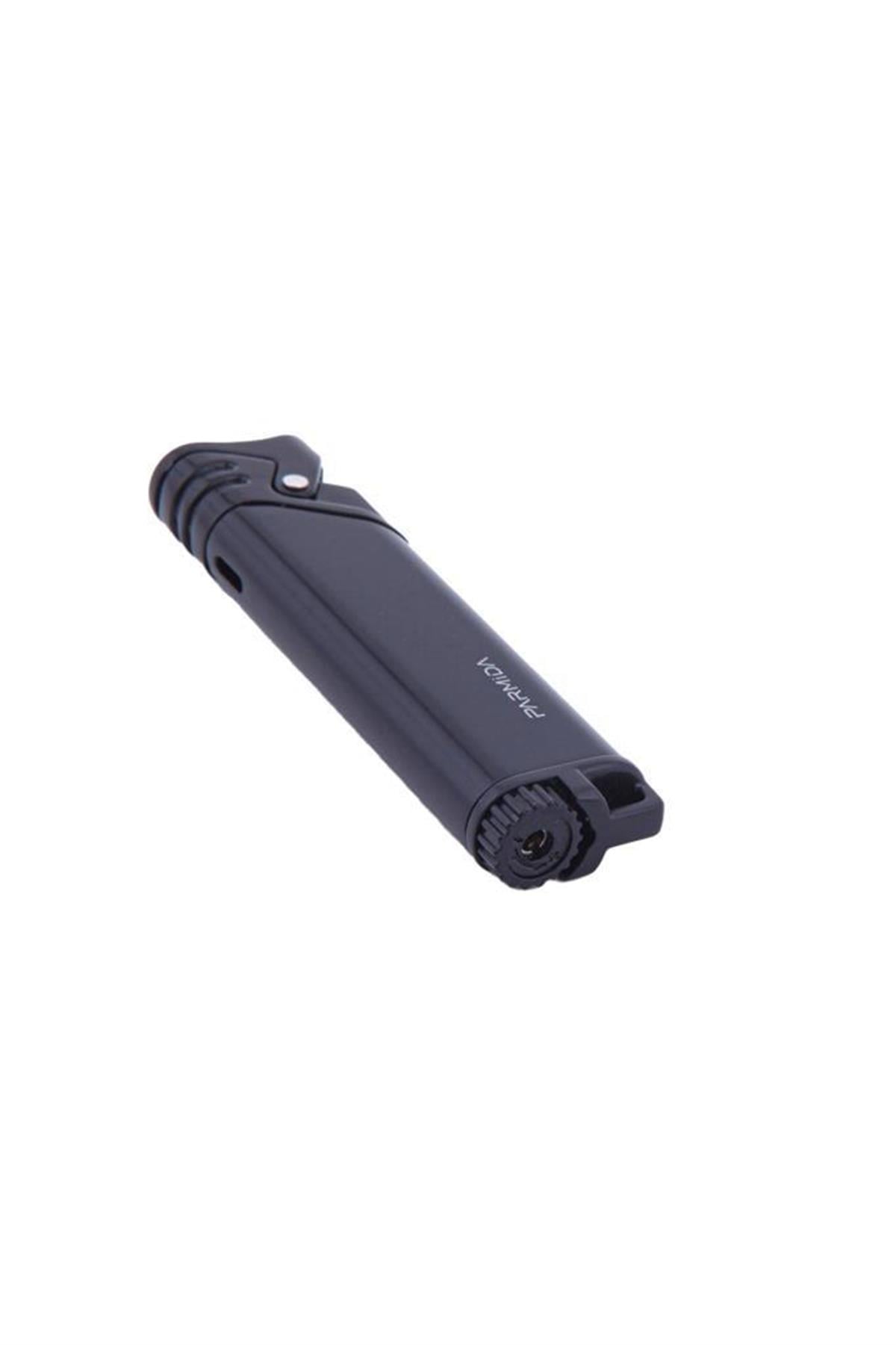 TR6003,Parmida Tek Torch Siyah Puro Çakmağı