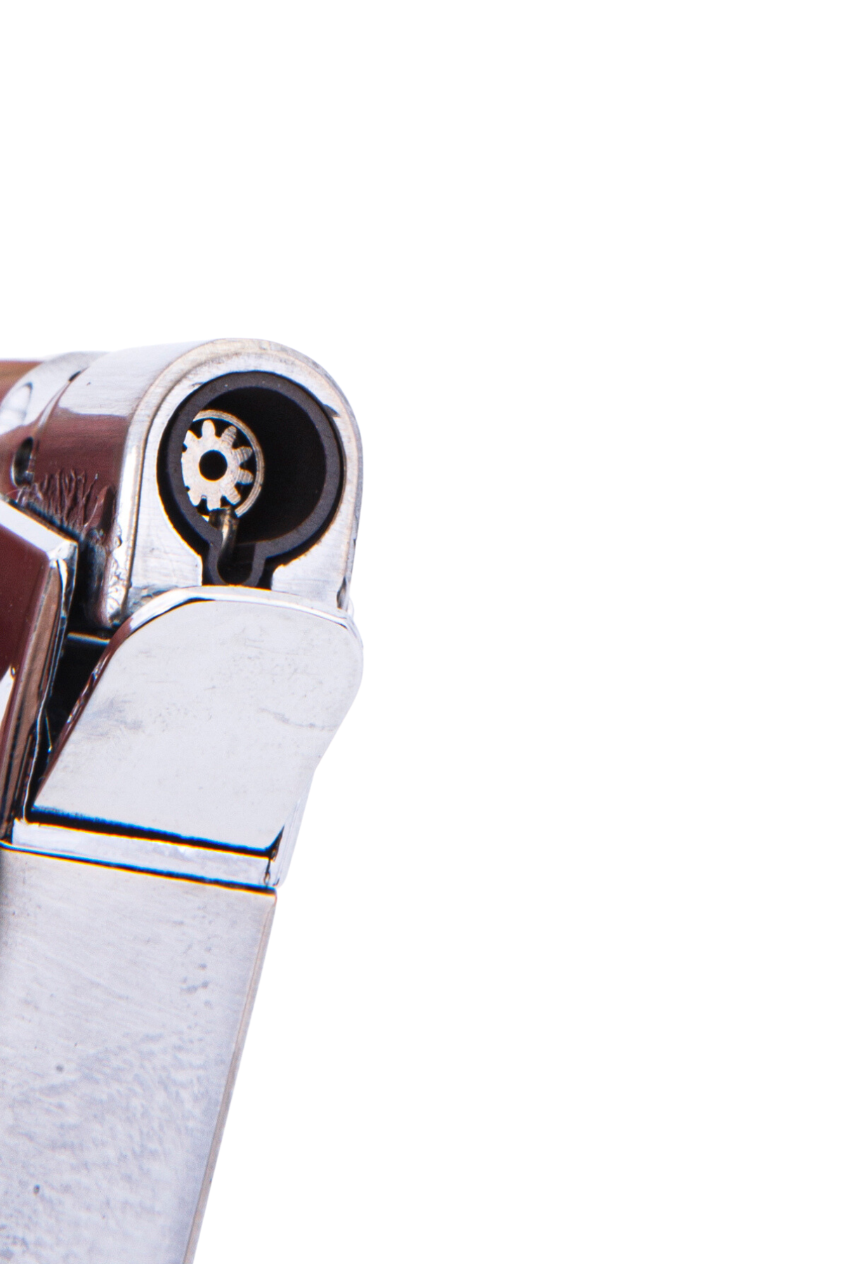 TR5995,Parmida Tek Torch Gümüş Puro Çakmağı
