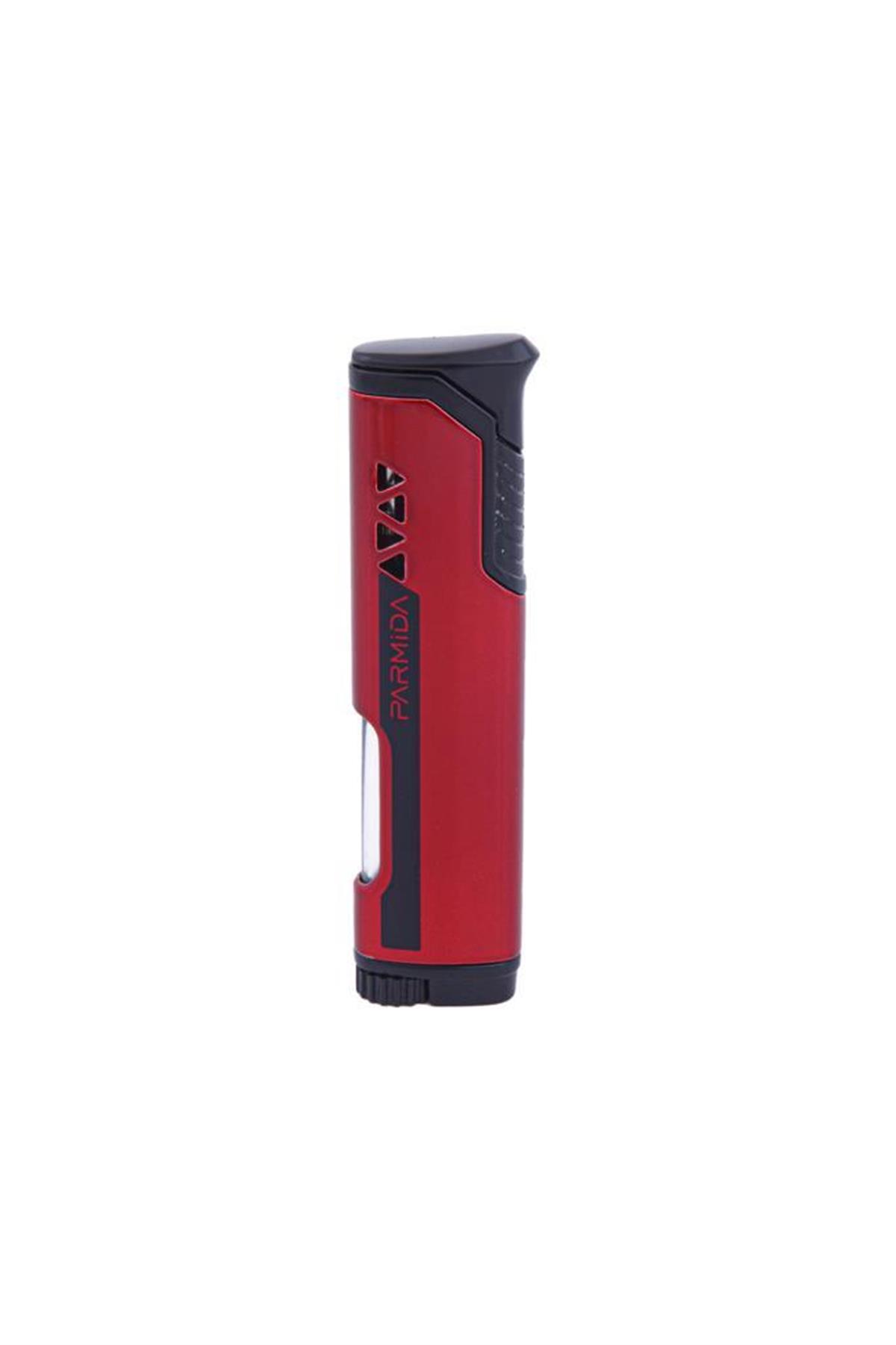 TR5982,Parmida Tek Torch Kırmızı Puro Çakmağı